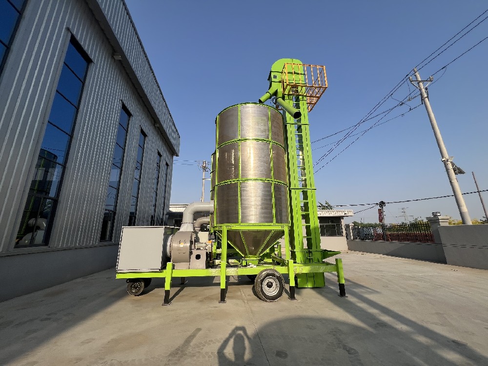 山东新型移动式粮食烘干机多少钱